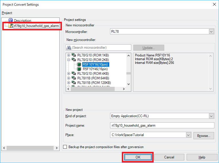 CS+ migration guide for rl78